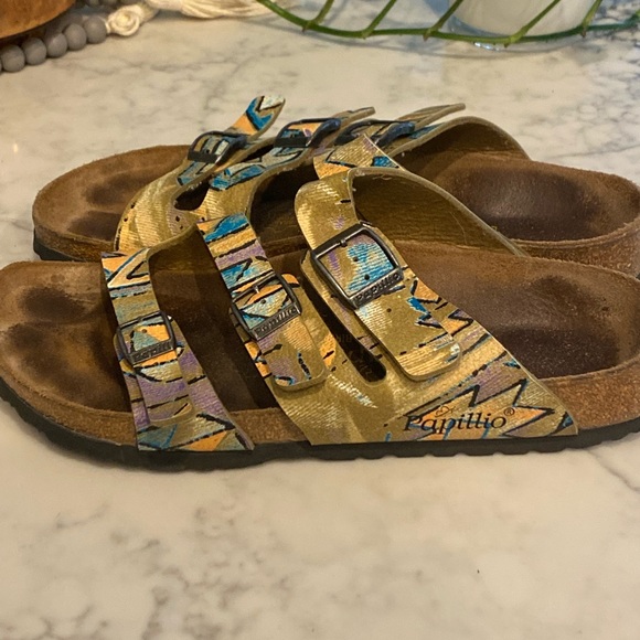 Birkenstock Papillo colorful mens 9 - Picture 2 of 6